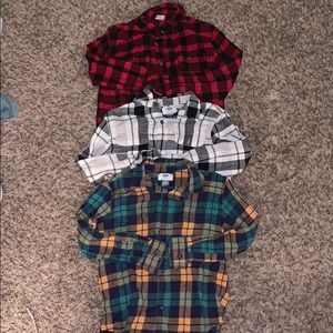 Old navy plaid button up